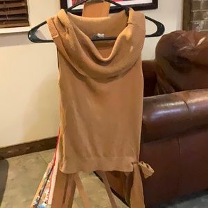 Cowl neck blouse size small